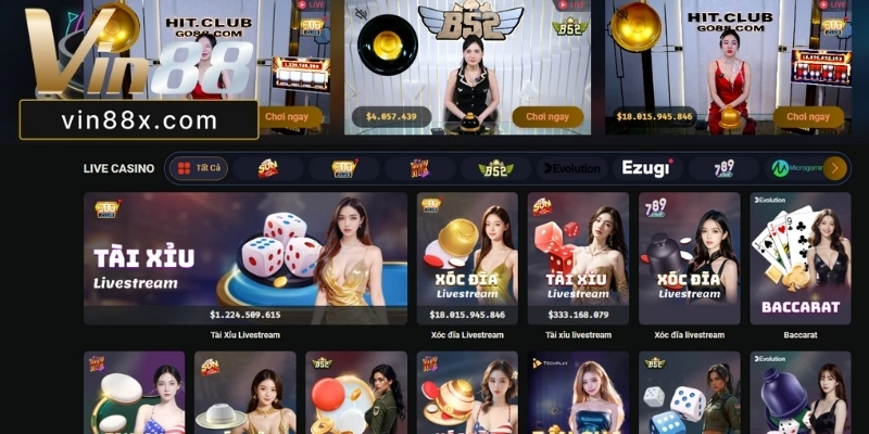 Live Casino Vin88